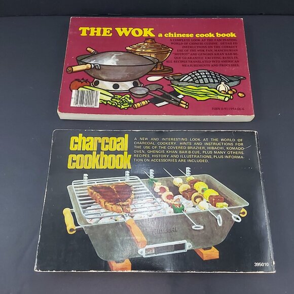 Nitty Gritty Productions 1970s - The Wok Chinese - Charcoal BBQ - Cookbooks Set - Picture 2 of 12